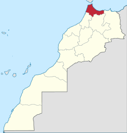 Tanger-Tetouan-Al Hoceima in Morocco (Morocco view)